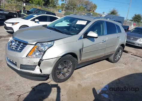 2014 Cadillac Srx Luxury Collection z USA, uszkodzony, nr VIN 3GYFNBE36ES631372